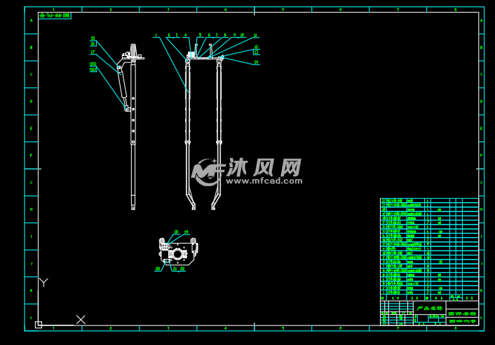 下套管装置装夹套管