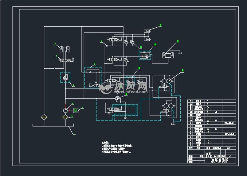 液压系统图