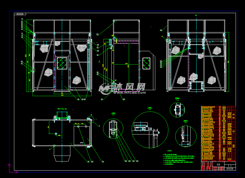 sc200施工升降机图纸