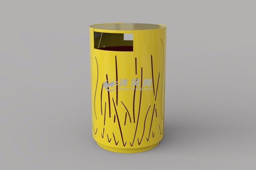 创意镂空垃圾桶设计