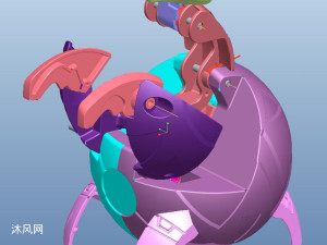 螳螂机器人设计模型