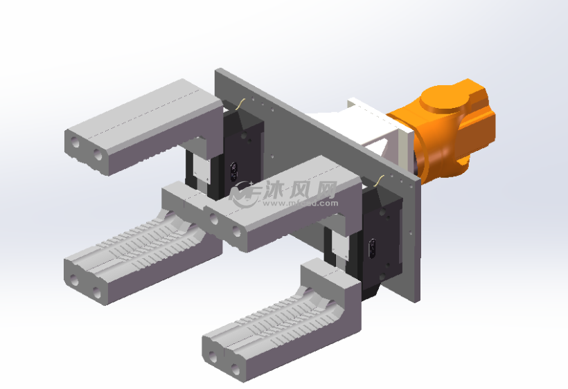 机器人夹具模型设计