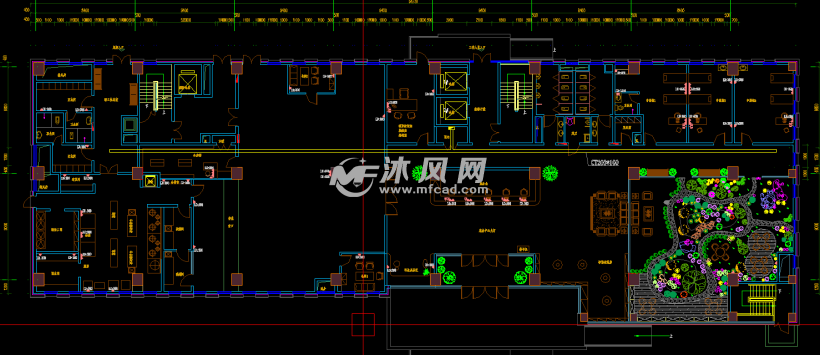 1200平方医院水电施工图 - 电气工程图纸 - 沐风网