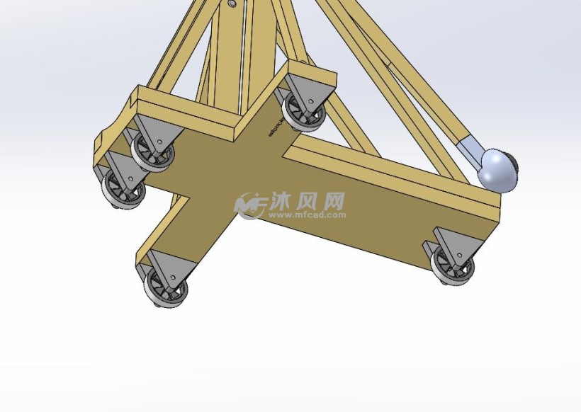 军工模型 投石机模型