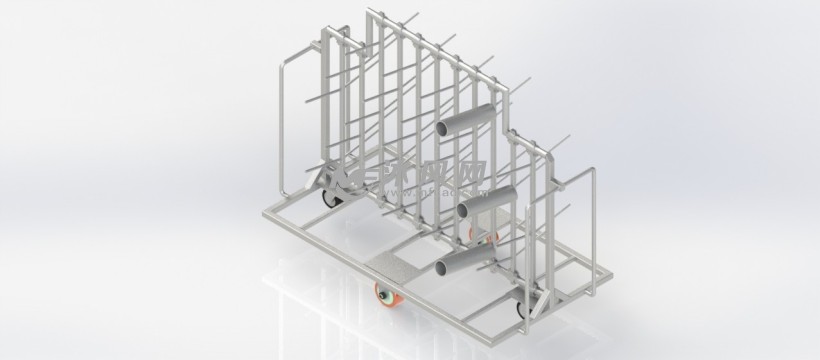 转运物料架车设计模型
