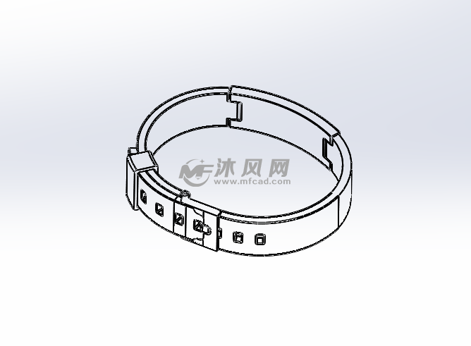 智能手环模型图