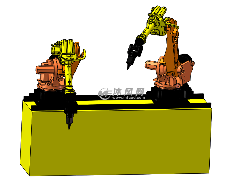 焊接机器人模型