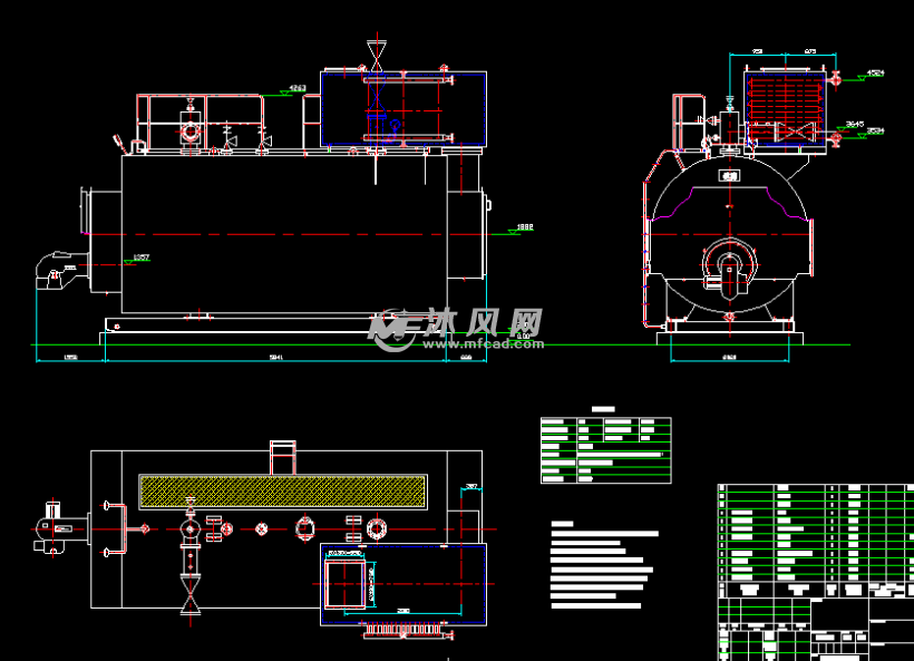 锅炉本体图