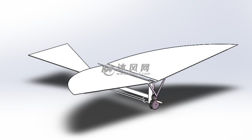 扑翼机模型 - 航空航天图纸 - 沐风网