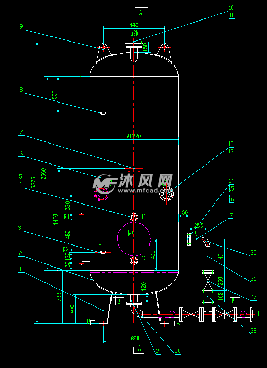 5m3连续排污扩容器