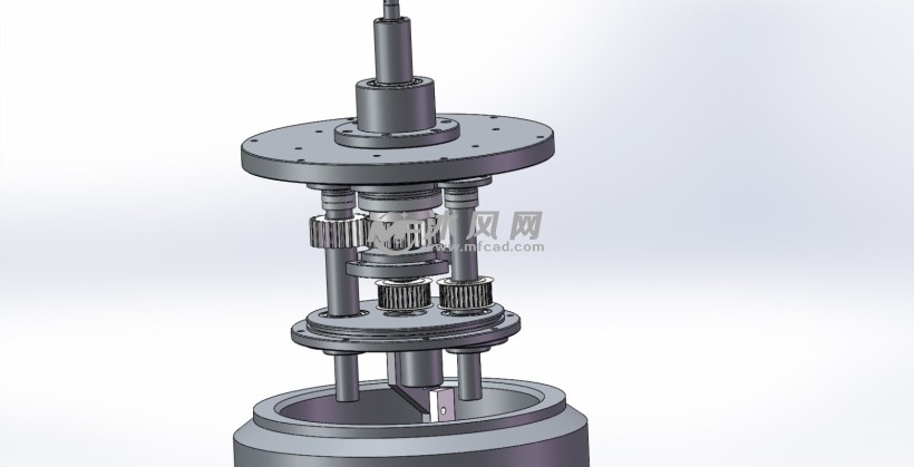 5l双行星搅拌机模型 - 通用设备图纸 - 沐风网