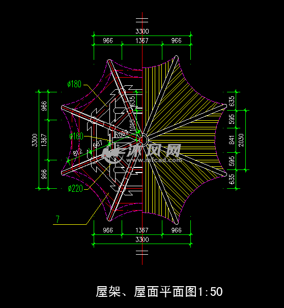 八角亭图