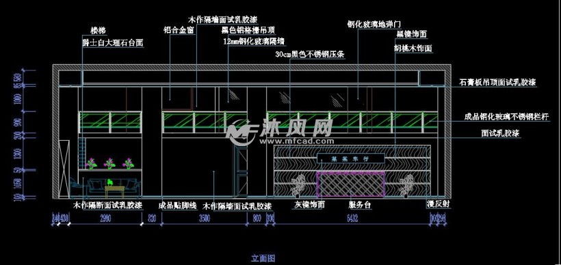 形象墙立面