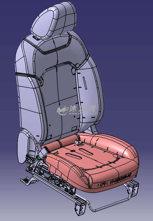 汽车座椅设计图纸