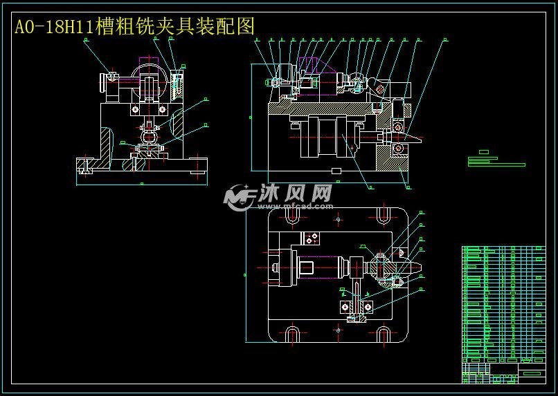 ca6140车床拨叉831003铣端面铣18h11槽的铣床专用夹具设计