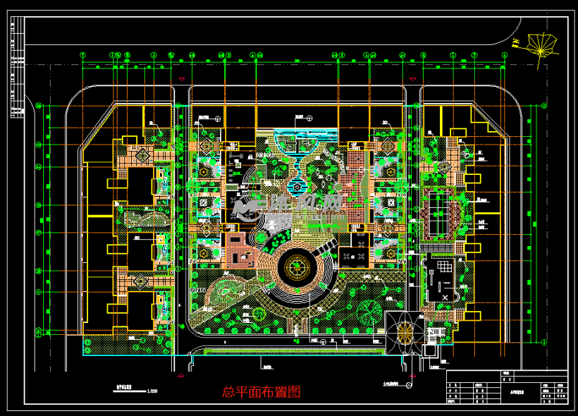 总平面布置图