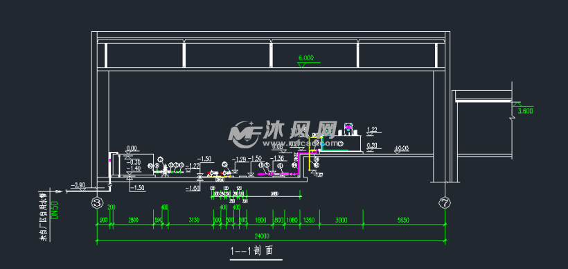 污泥浓缩脱水间施工安装图