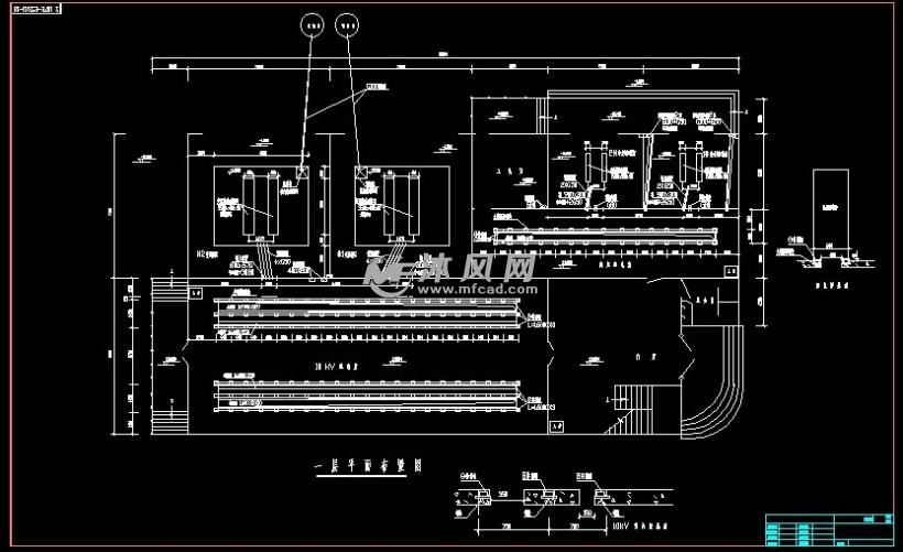 35kv变电所设备布置图