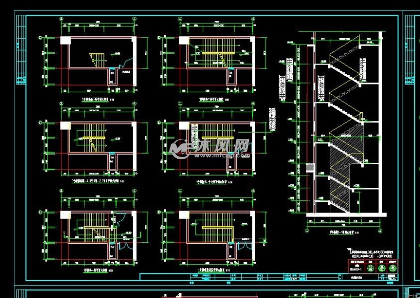 14层高层商务办公建筑结构图