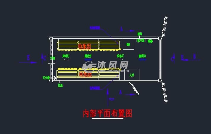 储能集装箱布局图