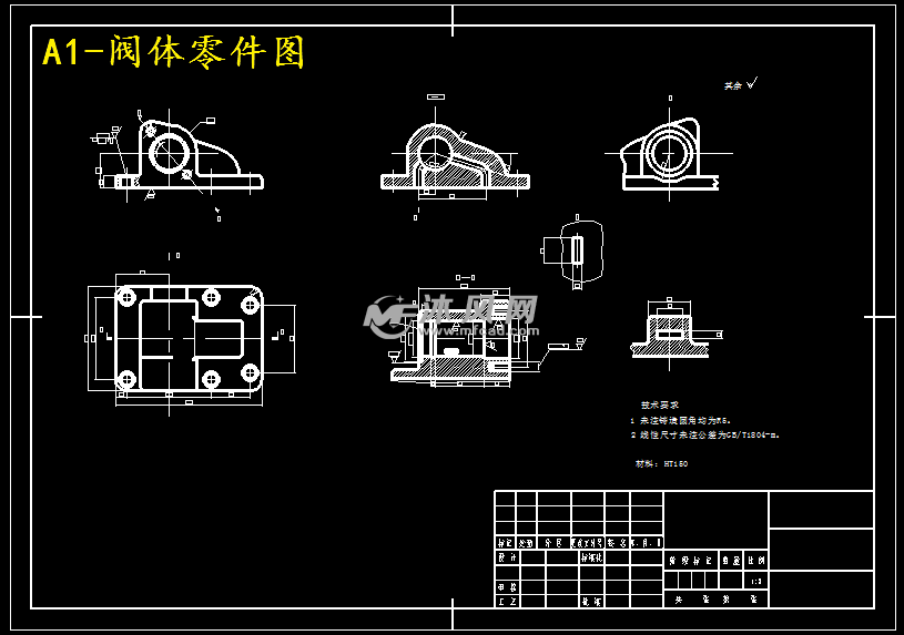 阀体零件的工艺规程及攻2-m14的工装夹具设计