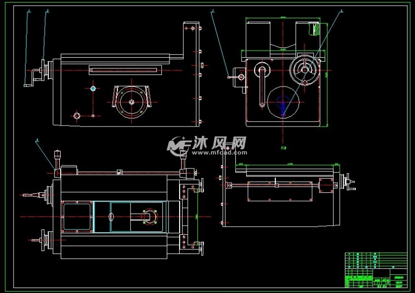 万能升降台铣床工作台结构设计