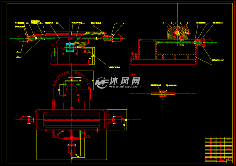 xz50c小型机床的数控改造图纸