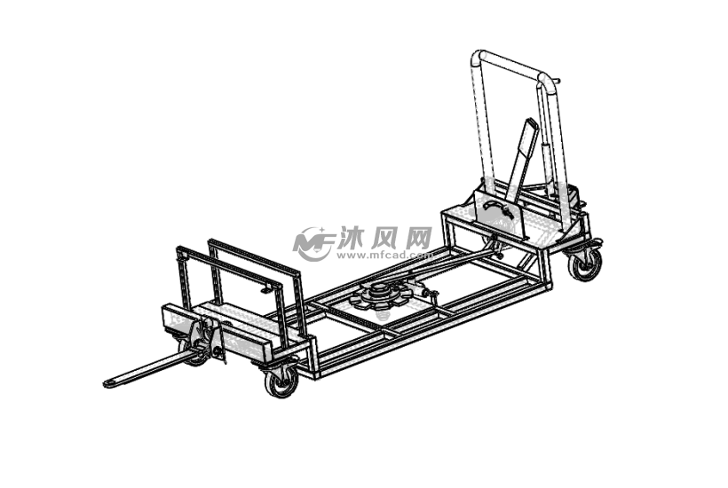 交通运输 专用车 拖车 5000小时免费设计课程,欢迎来学习 上传图纸