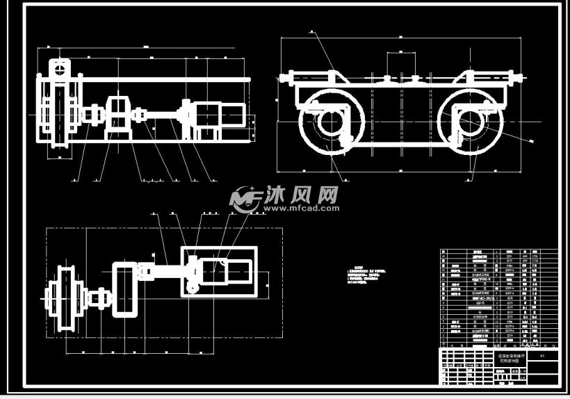 车轮运行机构