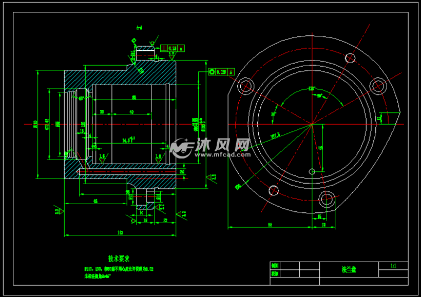 法兰盘的工艺规程及钻直径11的孔夹具设计