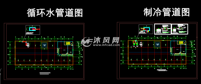 60000立方氟利昂制冷冷库图