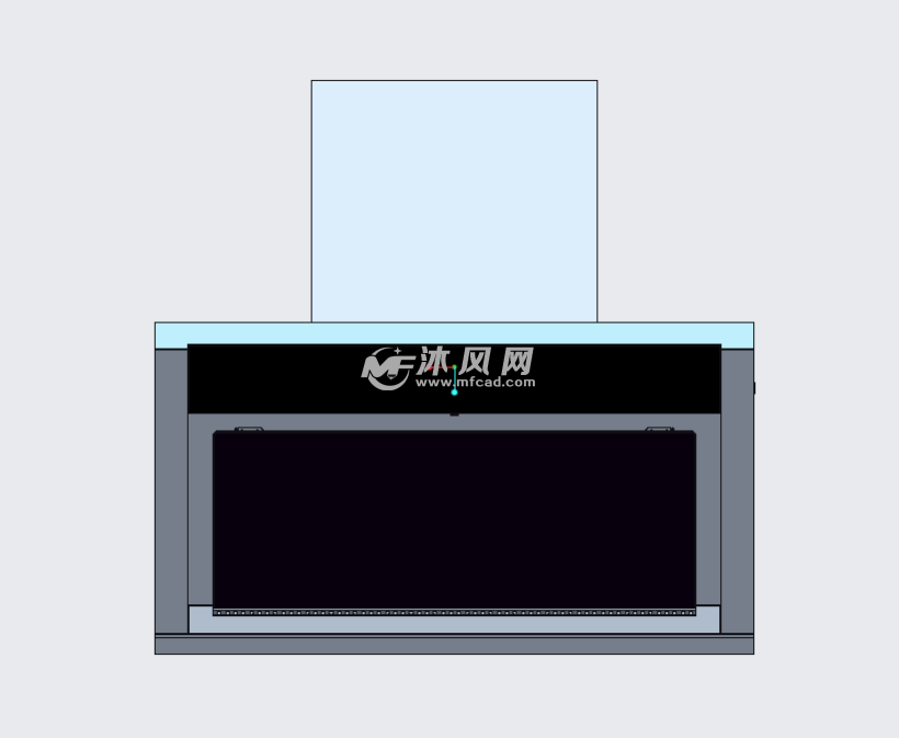 抽油烟机外观与内部结构