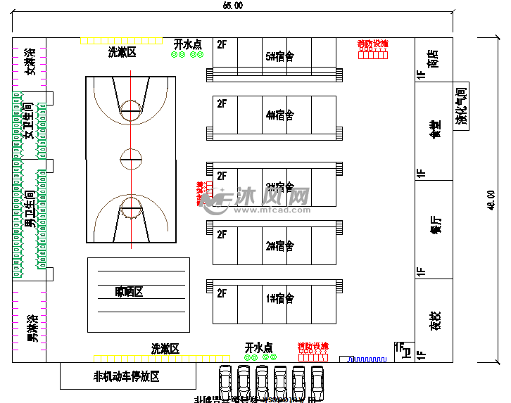 施工生活区布置