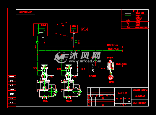 汽轮机油路系统图