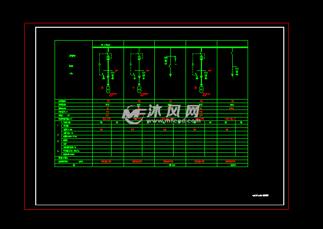 配电房高低压系统图4#电房10kv高压系统配置图