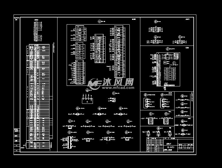 变压器柜二次接线图