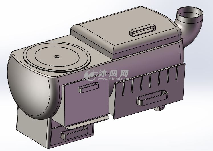 烤箱式炉子模型