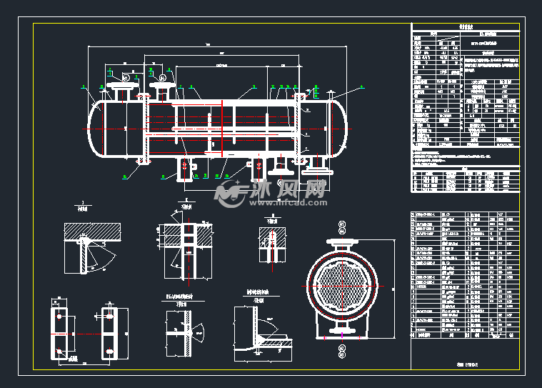 冷凝器设计图纸
