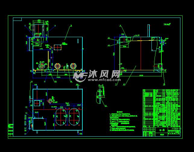 xyz63g型稀油站图纸