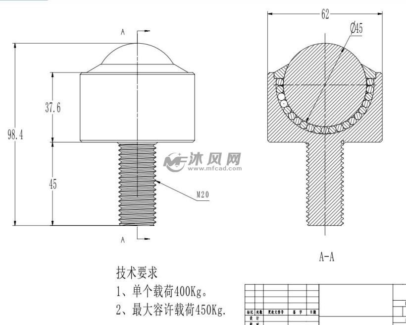 万向球轴承牛眼轴承