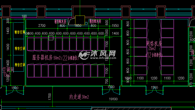 银行中心机房装修强电弱电综合布线