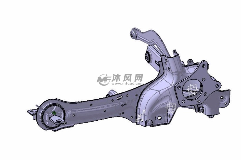 老款蒙迪欧后悬架摆臂系统