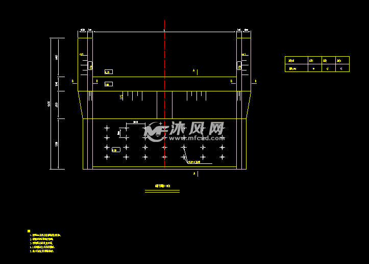水翼墙消力池总图作品图片附件预览下载链接咨询作者免费发布设计需求