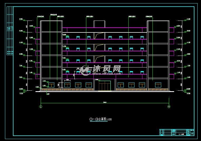 六层框架结构学院宿舍楼设计