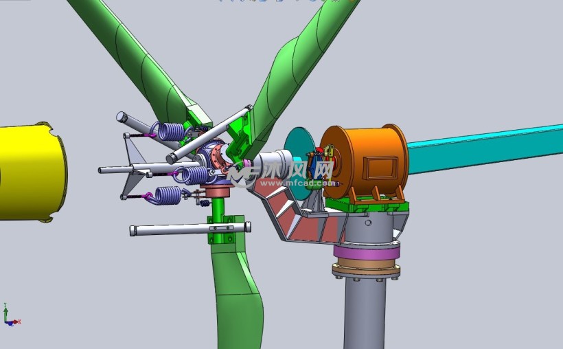 10kw风力发电机 - 风能图纸 - 沐风网