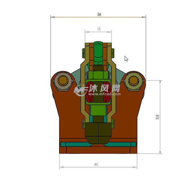 可调气缸式气动快速夹头