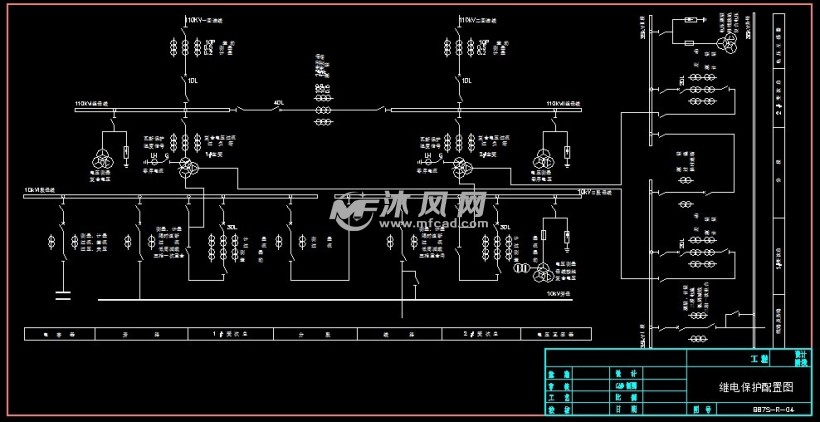 110kv变电站二次线工程施工图图册