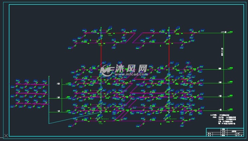 水系统平面图
