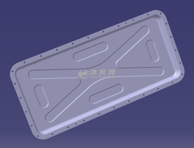 低速车动力电池包箱体