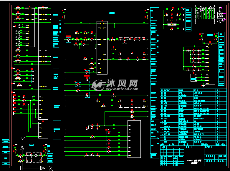 10kv高压电机出线柜二次原理图